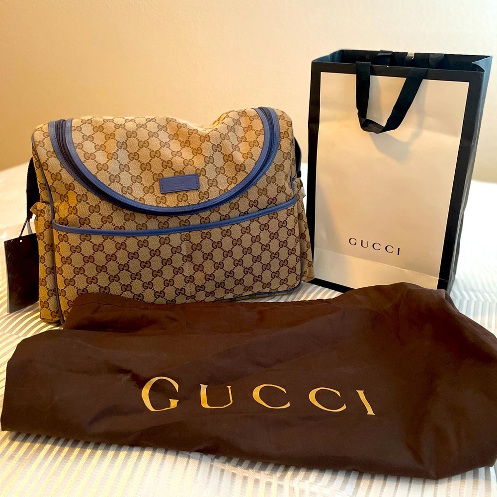 Brand New (with tags) Gucci Baby Bag